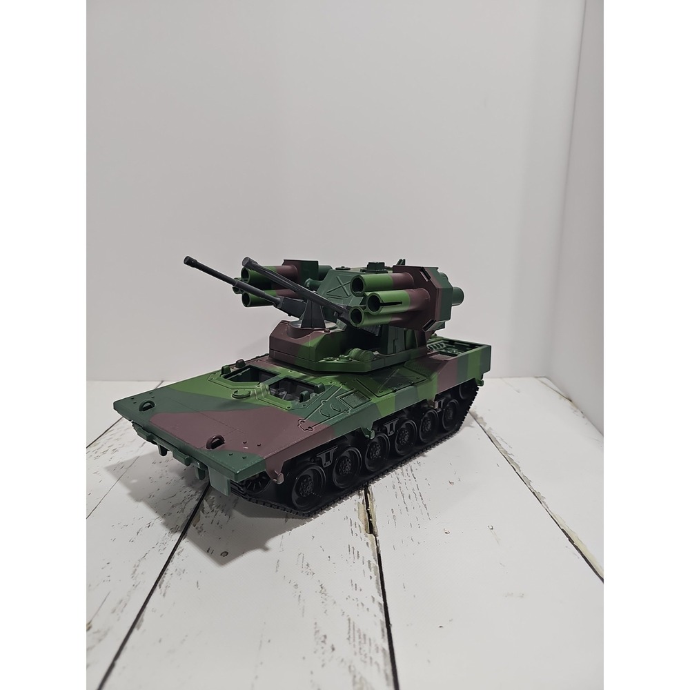 Gi Joe Slaughters Marauders Equalizer Vintage Tank Incomplete Hasbro 1989 AS IS